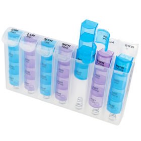 Pilulier Hebdomadaire à 4 compartiments