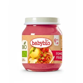 BABYBIO – Petit Pot Pomme Fraise – 130g