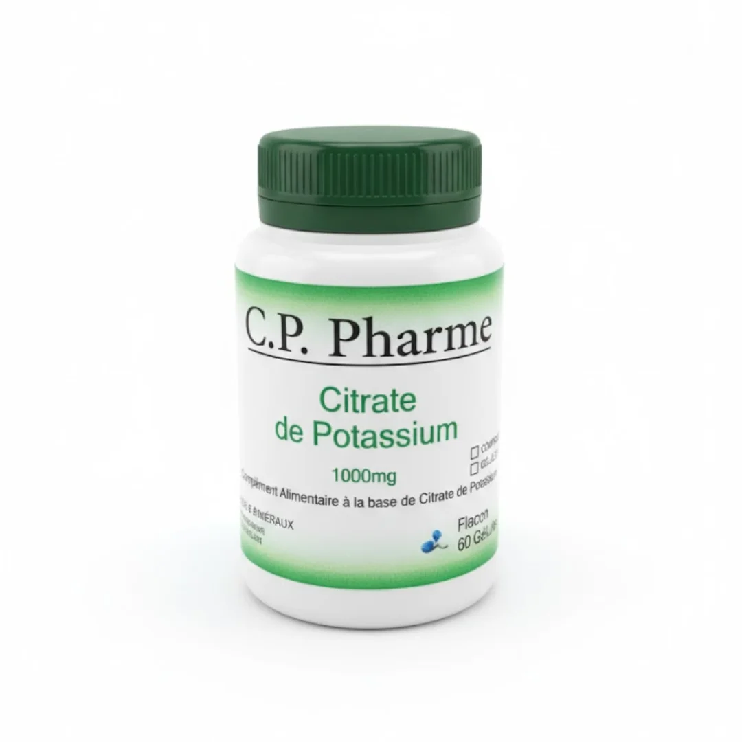COMPLET PHARM LAB – Citrate De Potassium 1000mg 60 Gelules