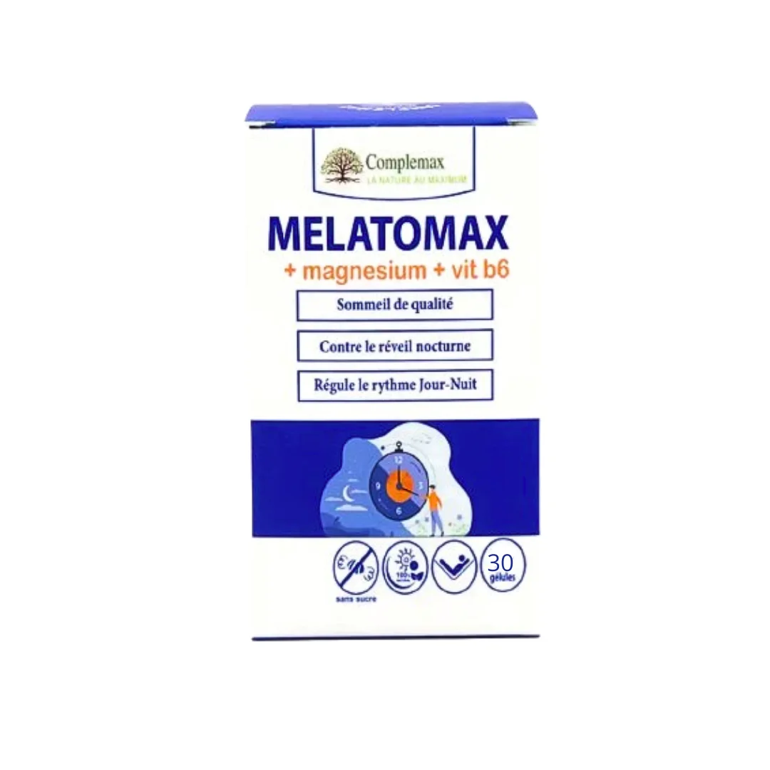 COMPLEMAX – Melatomax+magnesium+b6 30 Gelules