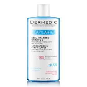 DERMEDIC – Capilarte Shampoing Sebu-balance PH 5.5 – 300ml