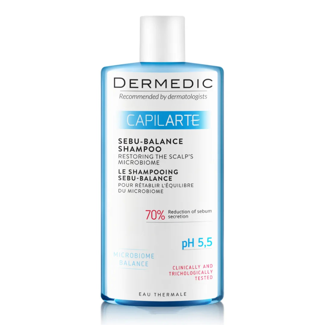 DERMEDIC – Capilarte Shampoing Sebu-balance PH 5.5 – 300ml
