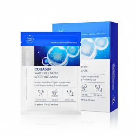FARMSTAY – Collagen Water Full Moist Soothing Mask – 10x27ml