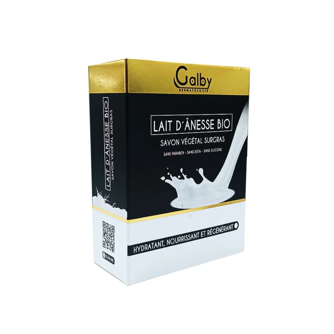 GALBY DERMATECH – Lait D’anesse Savon Surgras – 100g