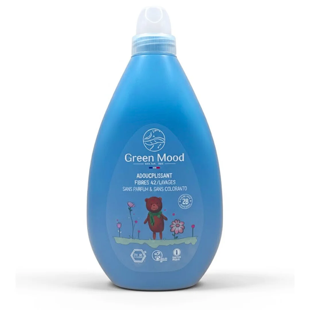 GREEN MOOD – Bebe Assouplissant Sans Parfums – 1000ml