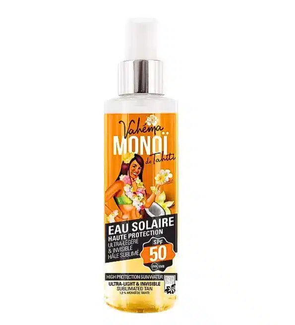 VAHÉMA MONOI – Eau Solaire SPF50 – 140ml