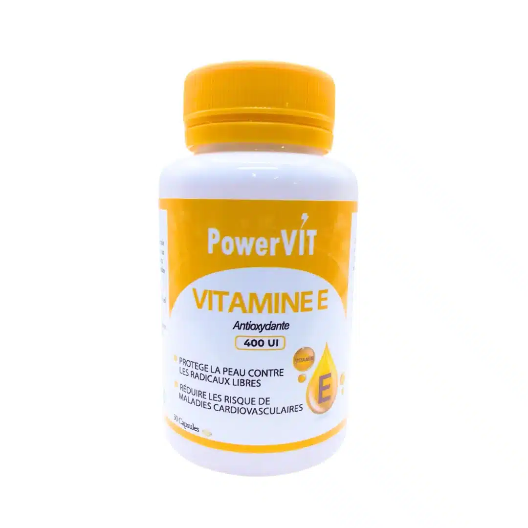 POWERVIT – Vitamine E 400ui – 30 Capsules