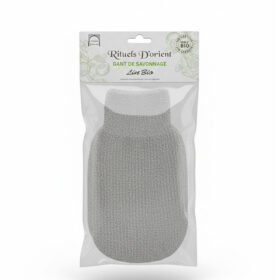 RITUELS D&rsquo;ORIENT – Rituels D’orient Gant De Savonnage Lin Bio – 1u