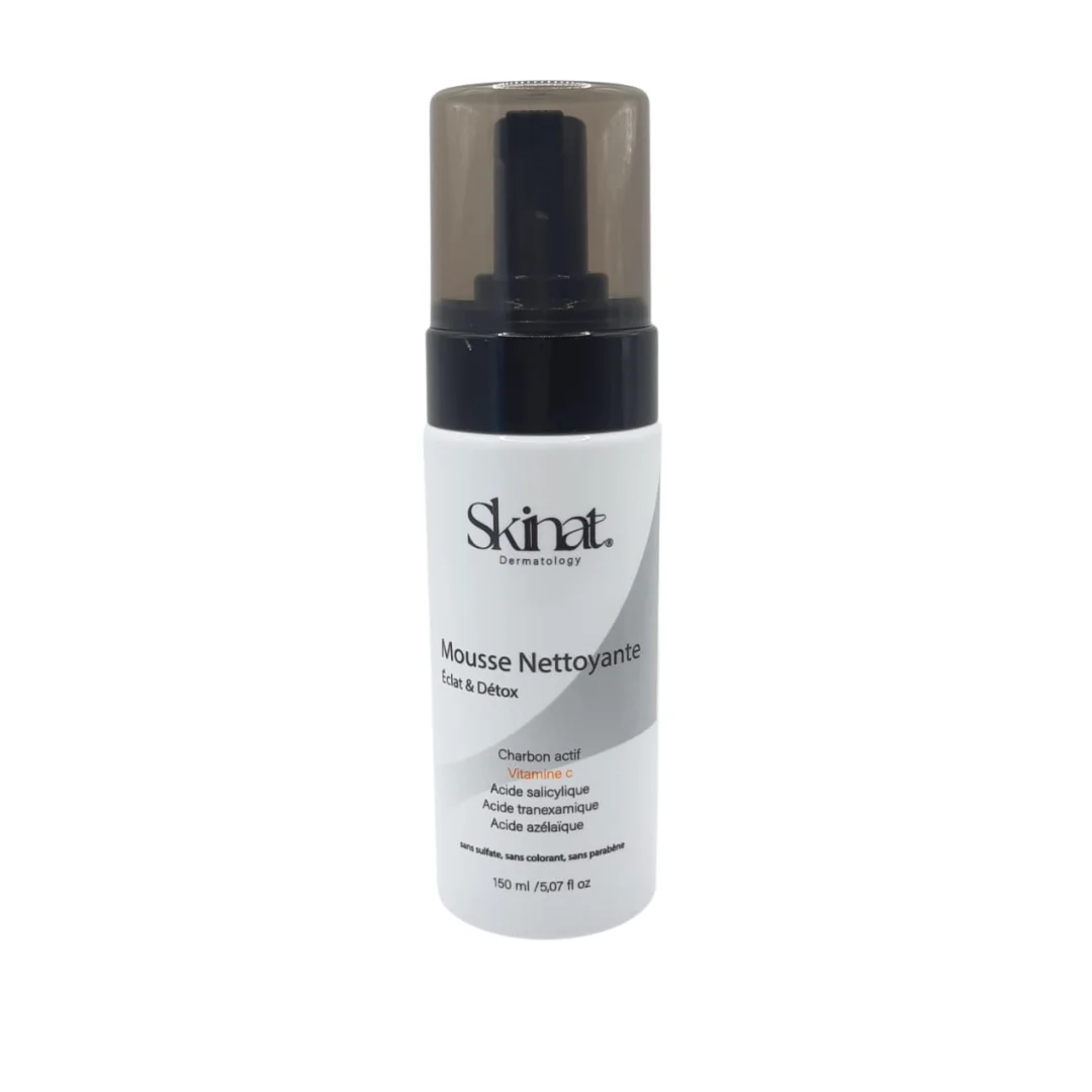 SKINAT – Mousse Nettoyante Eclat & Detox – 150ml