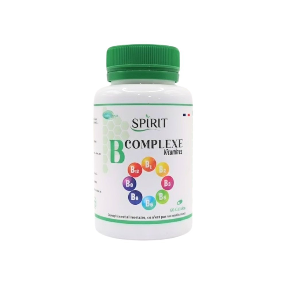 SPIRIT PHARMA – B Complexe – 60 Gélules