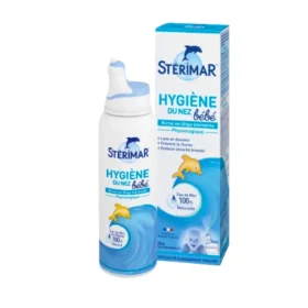 STÉRIMAR – Spray Nasal Bébé Hygiène Du Nez Eau De Mer Microdiffusée – 100ml