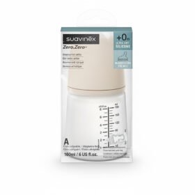 SUAVINEX – Biberon Anti-Colique Adaptable Flow +0m – 180ml