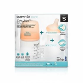 SUAVINEX – Biberon Anti-Colique+Rechange Tetine+Rechange Poche – 180ml
