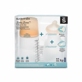 SUAVINEX – Biberon Anti-Colique+Rechange Tetine+Rechange Poche – 270ml