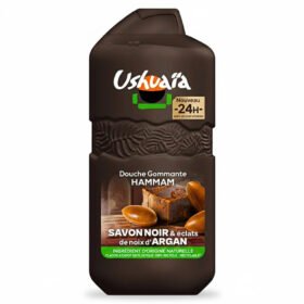 USHUAIA – Douche Gommante Hammam Savon Noir – 280ml