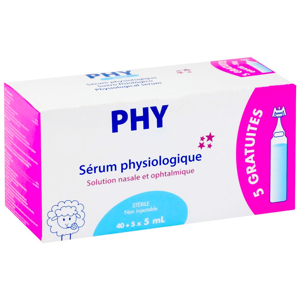 Sérum physiologique stérile