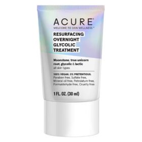 ACURE – Resurfacing Overnight Glycoliq Treatment (resurfaçant De Nuit) – 30ml