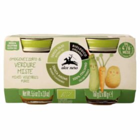 ALCE NERO – Pots D&rsquo;un Mélange De Légumes 4-6mois+ Bio – 2x – 80g