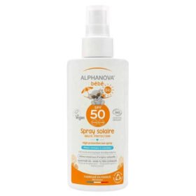 ALPHANOVA – Bébé Ecran Solaire En Spray SPF50 – 125g