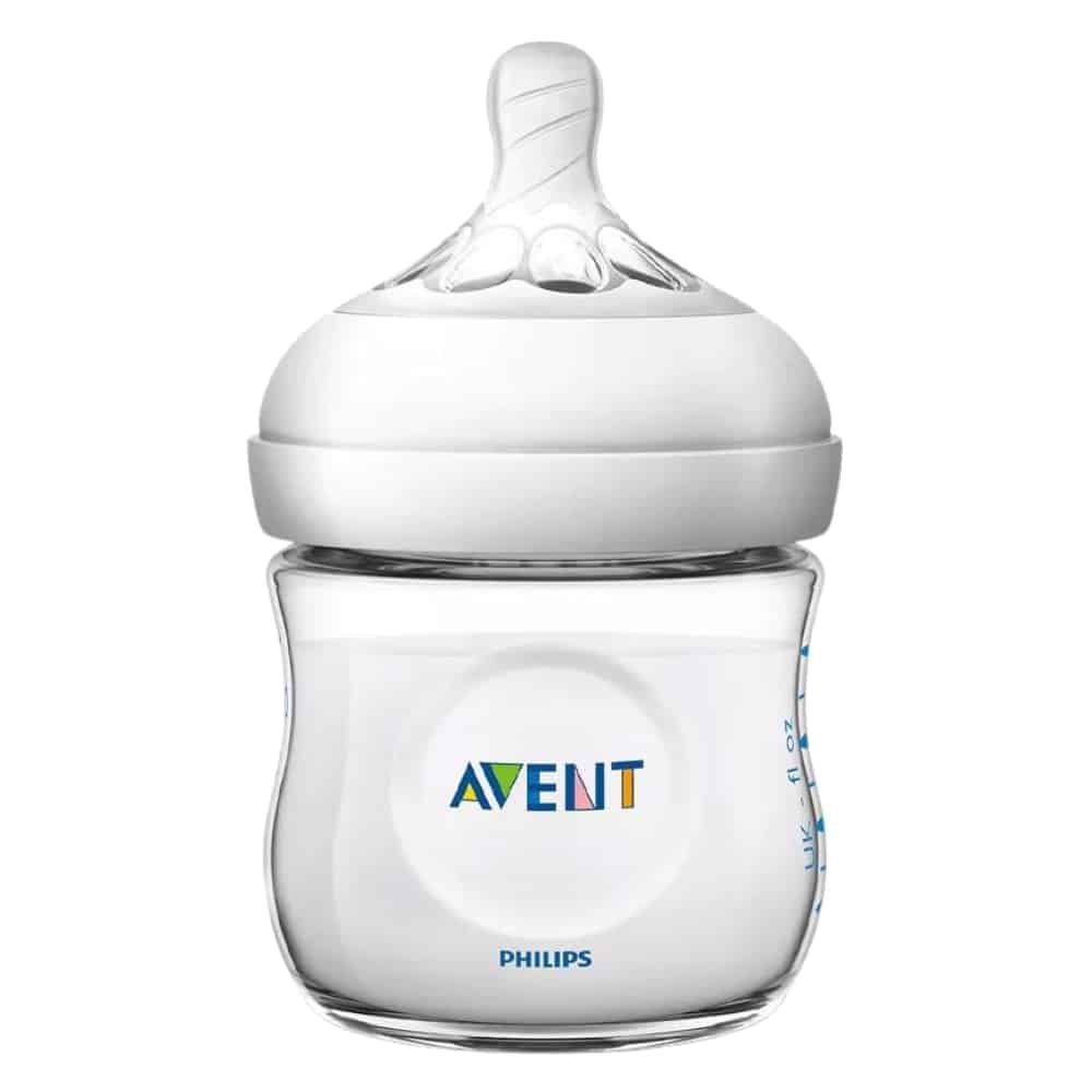 AVENT – Biberon Natural 0mois+ Débit Très Lent – 125ml Scf030/17 – 1u