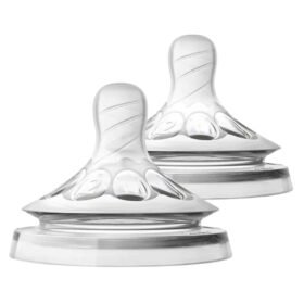 AVENT – Tétine Natural 1mois+ Débit Lent – Scf042/27 – 2u