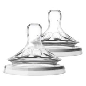 AVENT – Tétine Natural 6mois+ Débit Rapide – Scf044/27 – 2u