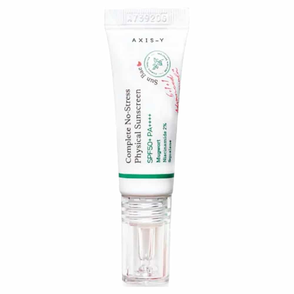 AXIS-Y – Complete No-stress PHYSICAL Sunscreen (ecran Solaire) SPF50+ – 10ml
