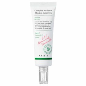 AXIS-Y – Complete No-stress PHYSICAL Sunscreen (ecran Solaire) SPF50+ – 50ml