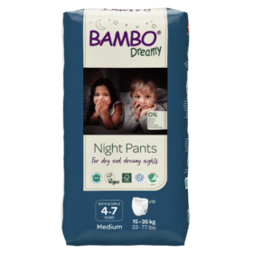 BAMBO – Dreamy Night Pants Garçons Et Filles 4-7ans M 15-35kg – 10u