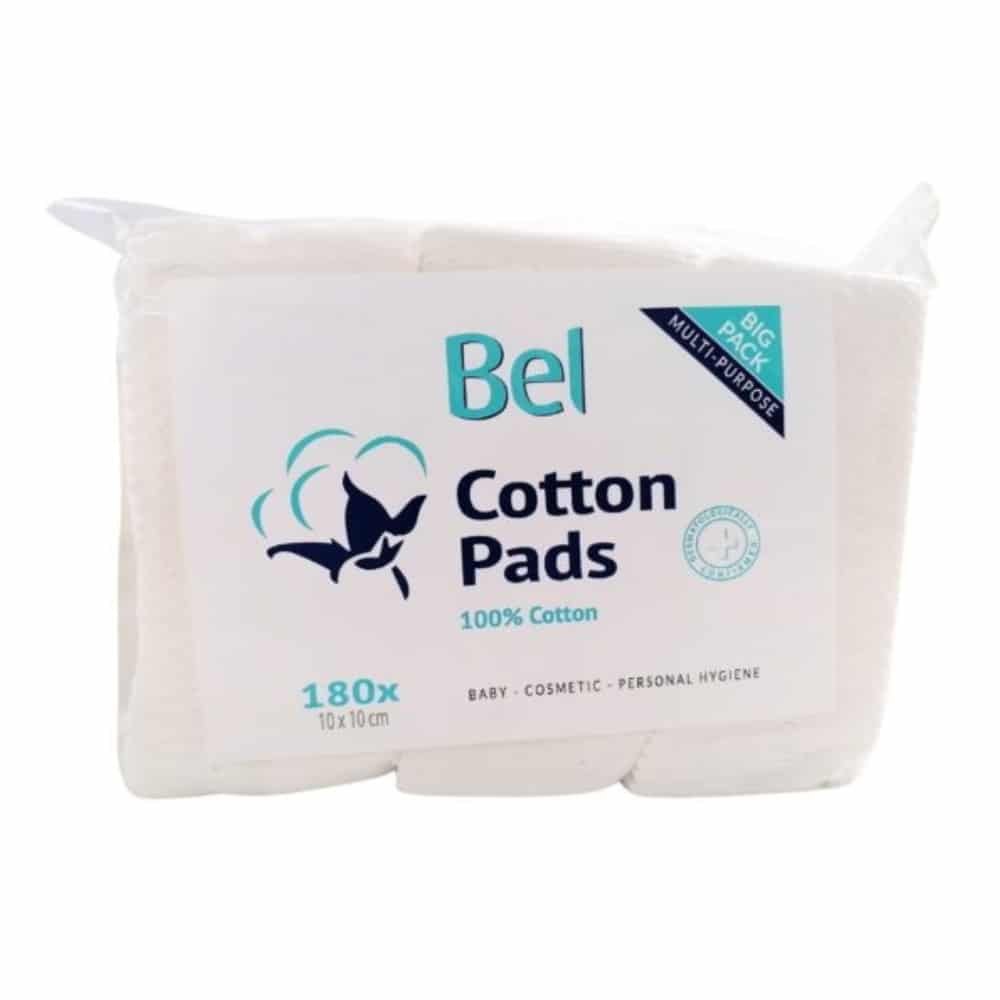 BEL – Carrées De Coton 10x10cm – 180u