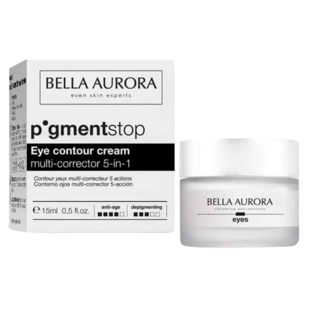 BELLA AURORA – Pigmentstop Crème Contour Des Yeux Multi-correctrice 5en1 – 15ml