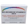 BIO-RECHERCHE – Vitamine D 200 Ui Immunité, Défenses Naturelles Et Maintien Osseux – 30 Gélules