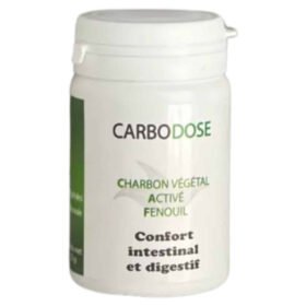 CARBODOSE – Charbon Végétal Activé Fenouil Confort Intestinal Et Digestif – 30 Gélules