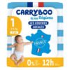 CARRYBOO – Couches Bébés T1 2-5kg 12h – 24u