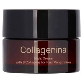 COLLAGENINA – Crème De Nuit Aux 6 Collagènes Grade 1 – 50ml