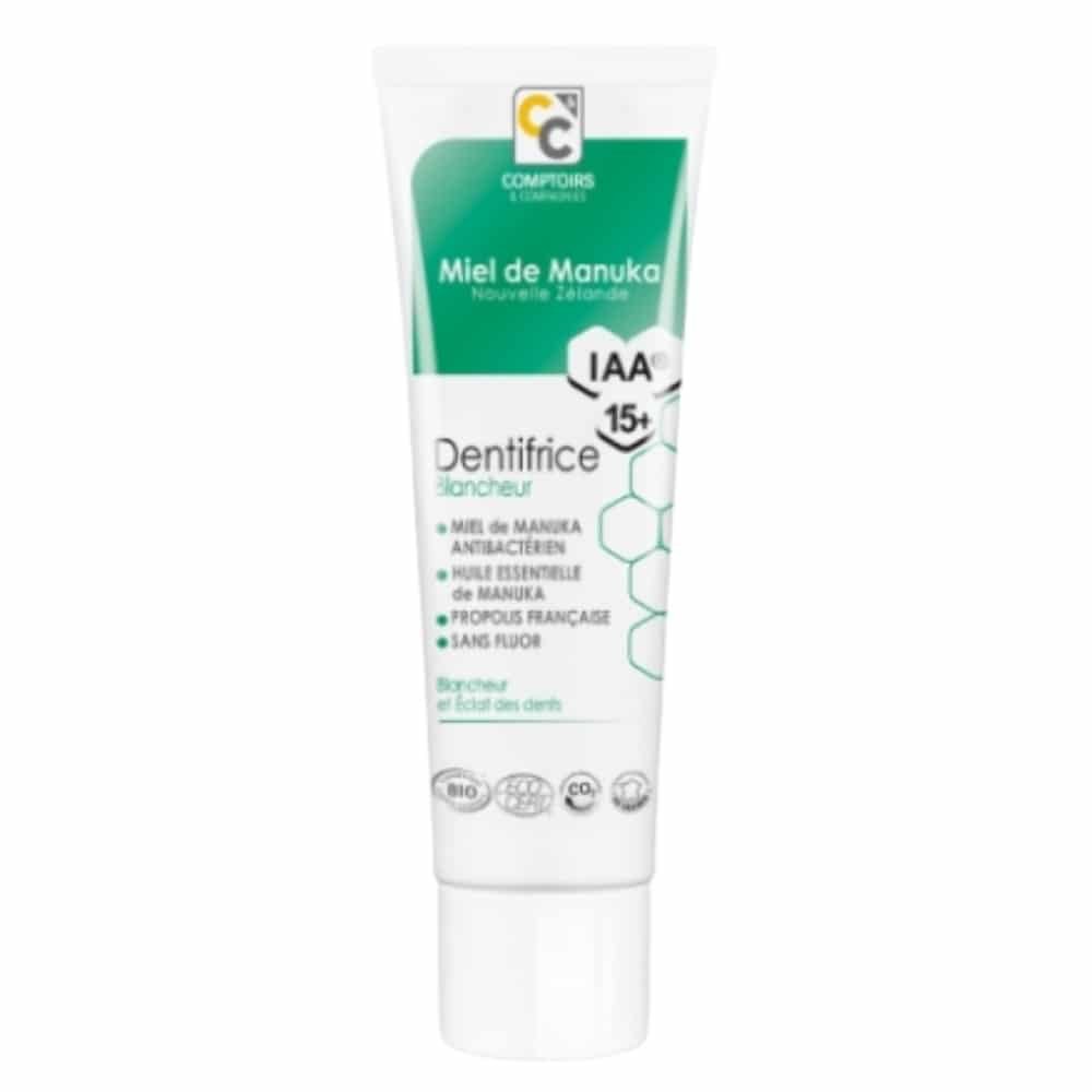 COMPTOIRS & COMPAGNIES – Miel De Manuka Dentifrice Blancheur Iaa 15+ Bio – 75ml
