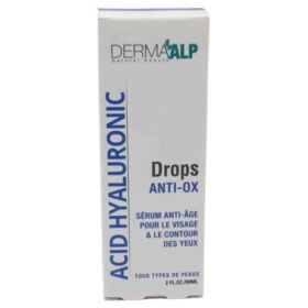 DERMAALP – Drops Anti-ox Acide Hyaluronique Sérum Anti-âge – 60ml