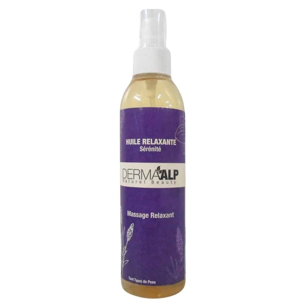 DERMAALP – Huile Relaxante Sérénité Massage – 200ml
