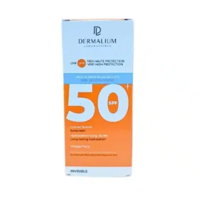 DERMALIUM – Ecran Solaire Peaux Sensibles Seches SPF50+ – 50ml