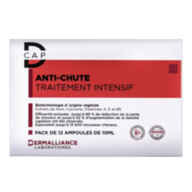DERMALLIANCE – D-cap Anti-chute Traitement Intensif Ampoules – 12x – 10ml