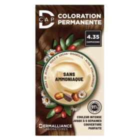 DERMALLIANCE – D-cap Coloration Cheveux Permanente – N°4.35 Cappuccino