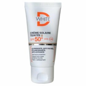 DERMALLIANCE – D-white Crème Solaire Teinte Medium SPF50+ – 50ml