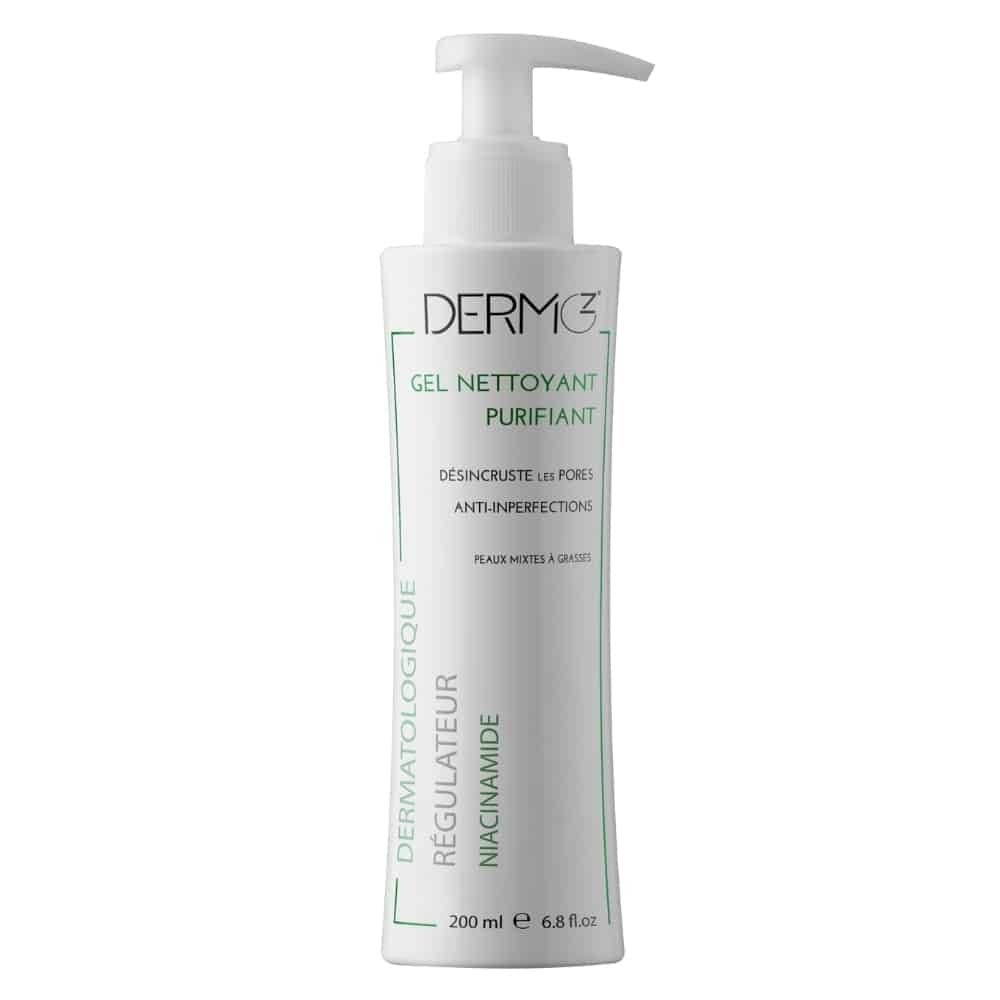 DERMOZ – Gel Nettoyant Purifiant – 400ml