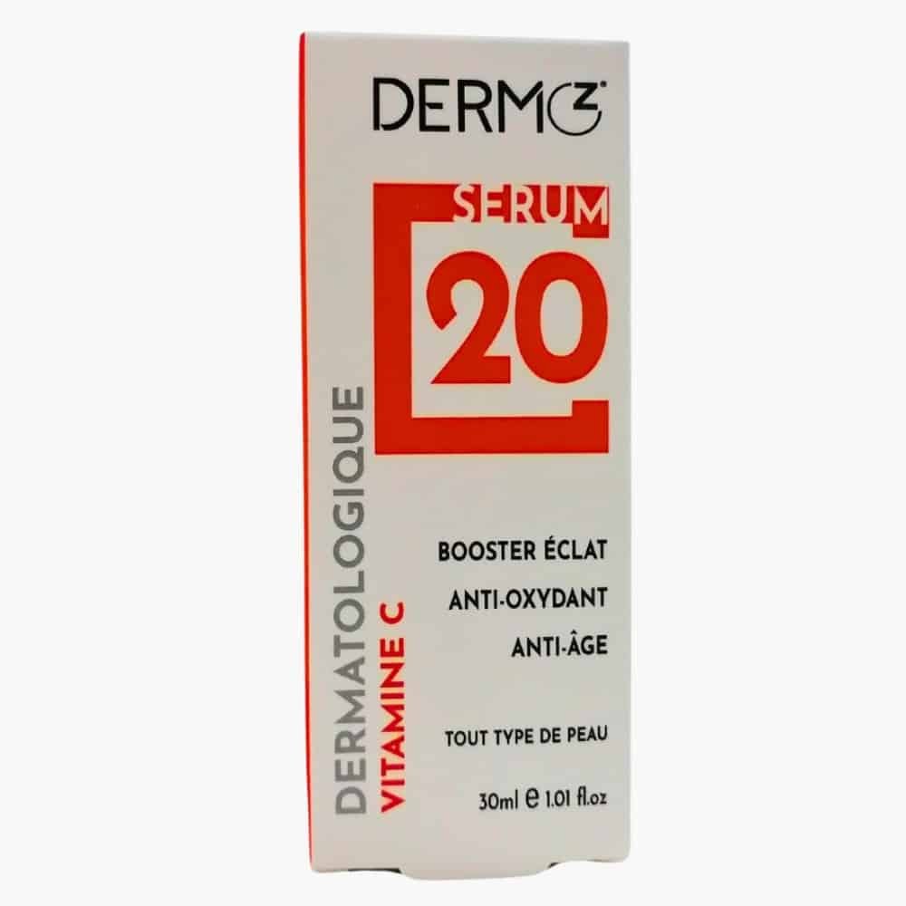 DERMOZ – Vitamine C20 Sérum Antioxydant – 30ml