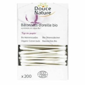 DOUCE NATURE – Bâtonnets D&rsquo;oreille Bio – 200u