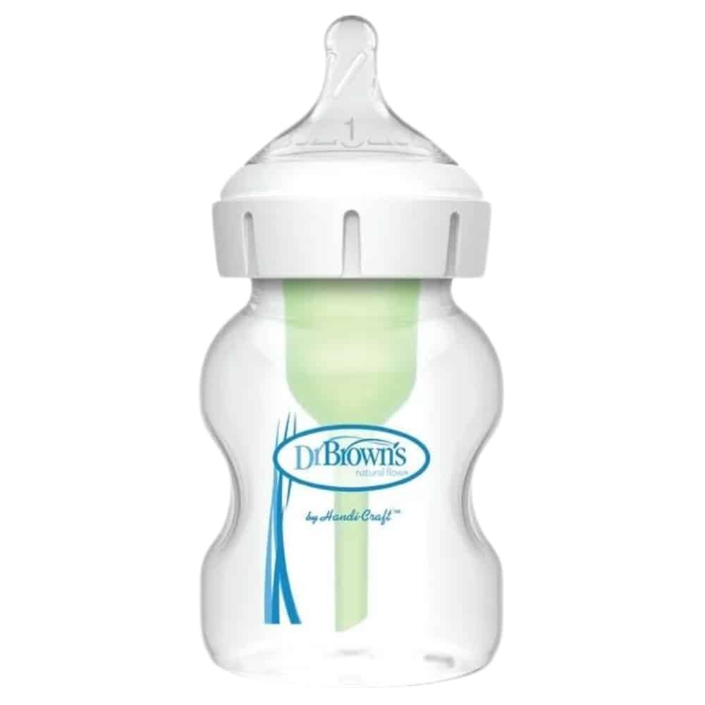 DR BROWN’S – Biberon Cole Large Blanc – 150ml (wb51600) – 1u