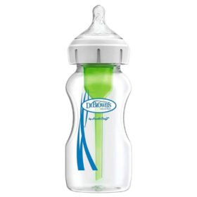 DR BROWN&rsquo;S – Biberon Cole Large Blanc – 270ml (wb91600) – 1u