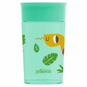 DR BROWN&rsquo;S – Cup Cheers 360° Vert – 300ml – 1u