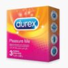 DUREX – Préservatifs Pleasure Me (Perlés & Nervurés) – 3u