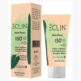 ÉCLIN – Mat+pores Ecran Solaire Matifiant Anti-imperfections SPF50+ – 50ml